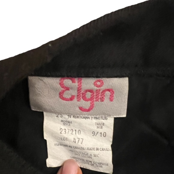 Vintage Black Pencil Skirt - Picture 7 of 8